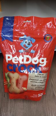 Biscoito petdog 500g crock mix - Product - pt