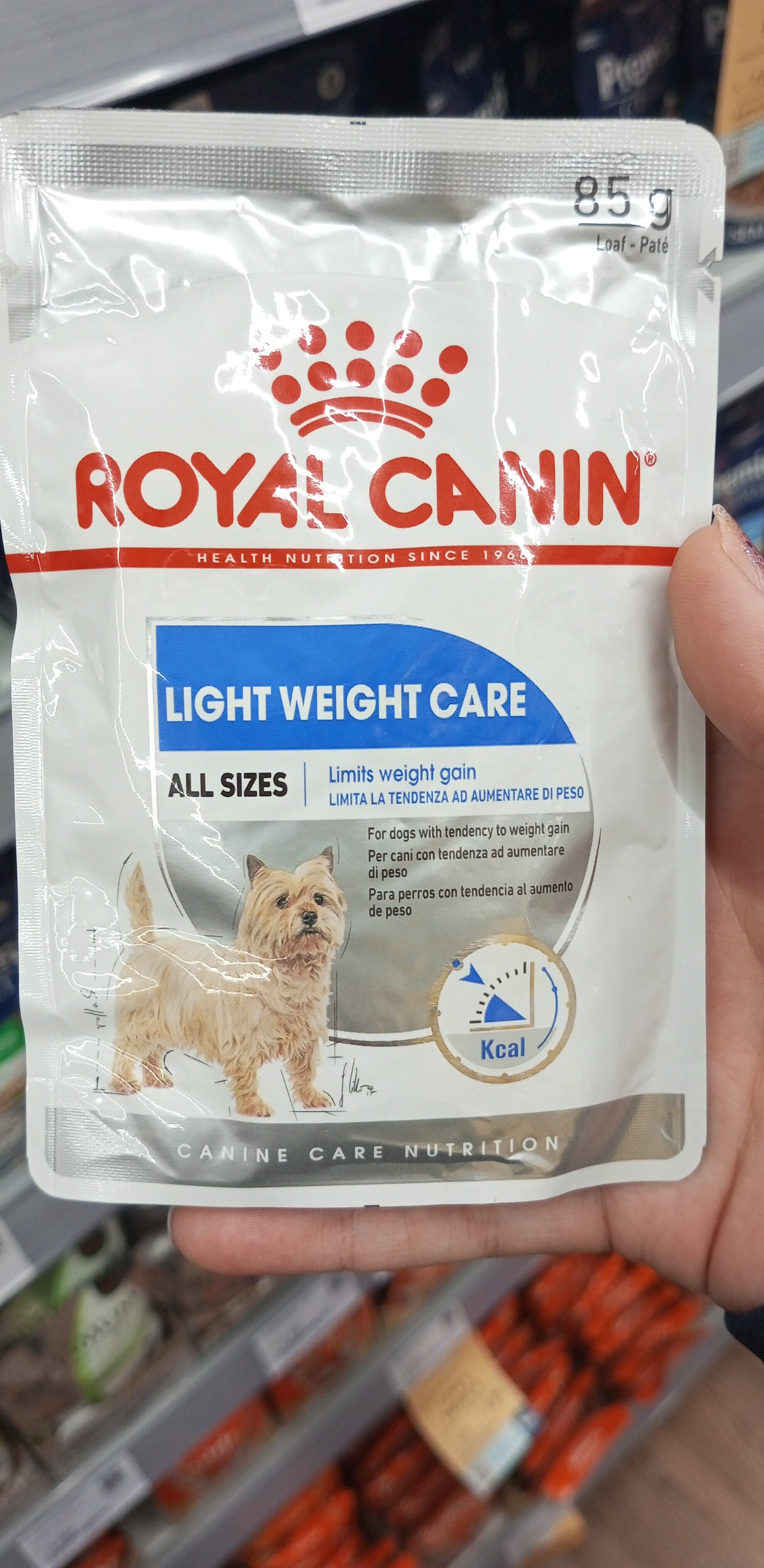Alimento cães sachê Royal Canin 85g light weight - Product - pt