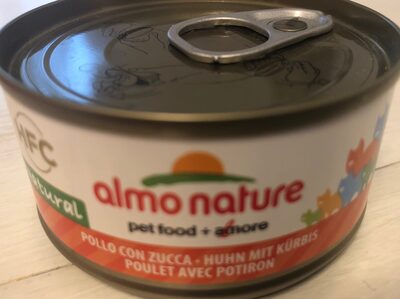 Almo Nature - Boîte Tradition Poulet Et Potiron - 70 g - Nutrition facts