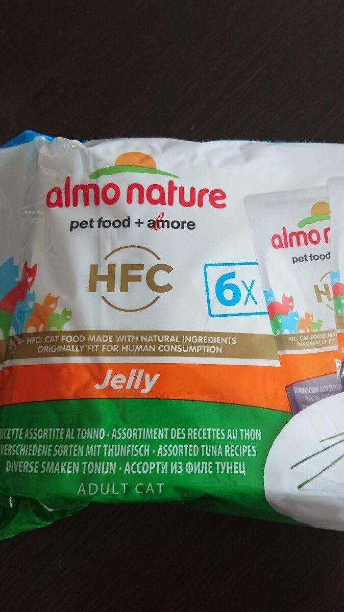 Almo Nature HFC Jelly L'assortiment Au Thon In Jelly- Multipack - Produit - fr
