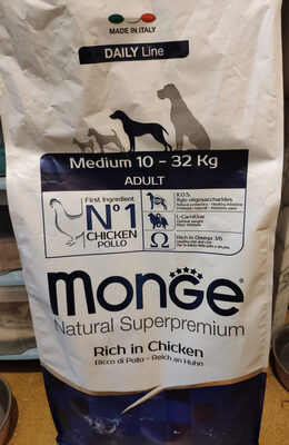 Monge Natural Superpremium Medium Adult Pollo - Product - it