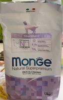 Monge natural superpremium croccantini sterilized chicken - Produit - fr