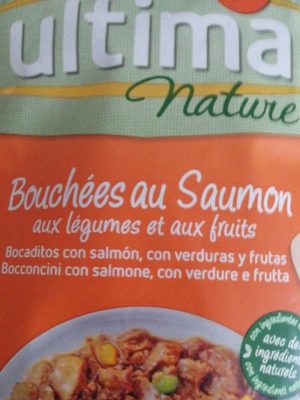 Ultima nature bouchées au saumon aux légumes et aux fruits - Product - fr