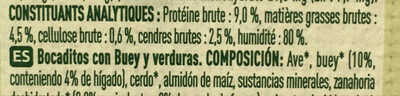 Ultima nature - Nutrition facts - fr