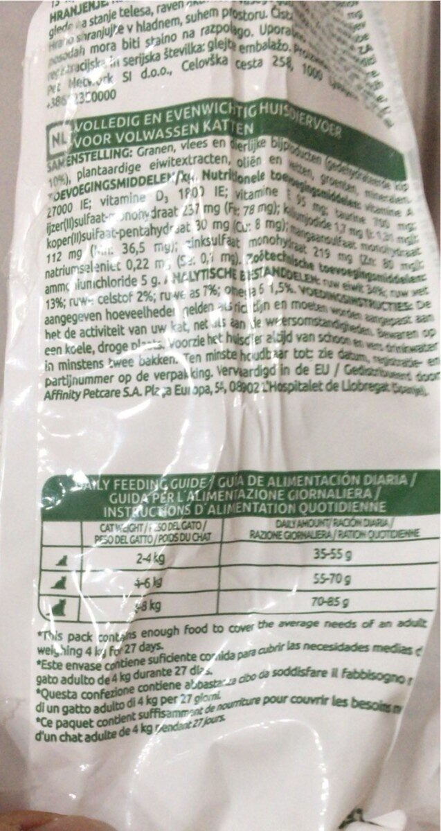 Nutritional - Nutrition facts - it