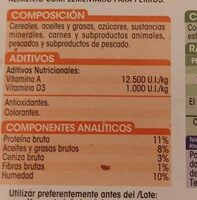 Mini galletas rellenas y mini huesitos - Nutrition facts - es