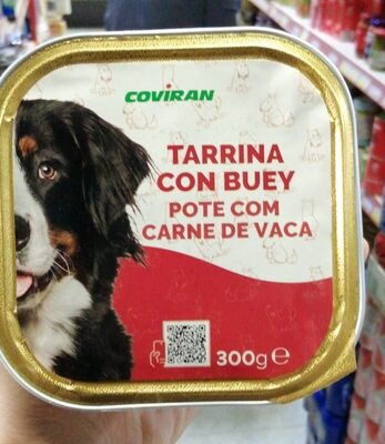 Tarrina con buey parq perros Coviran - Product - es