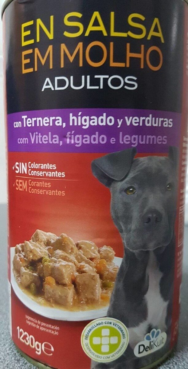 En salsa adultos para perros - Product - es