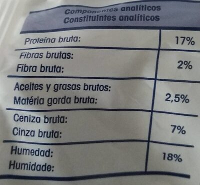 Snack dental - Nutrition facts
