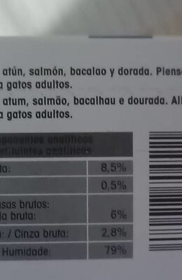Mix Gourmet - Nutrition facts