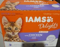 IAMS delights with chicken - Product - fr