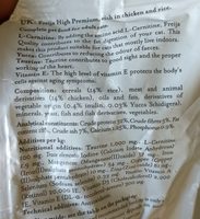 Freija High Premium Chicken & rice - Ingredients - de