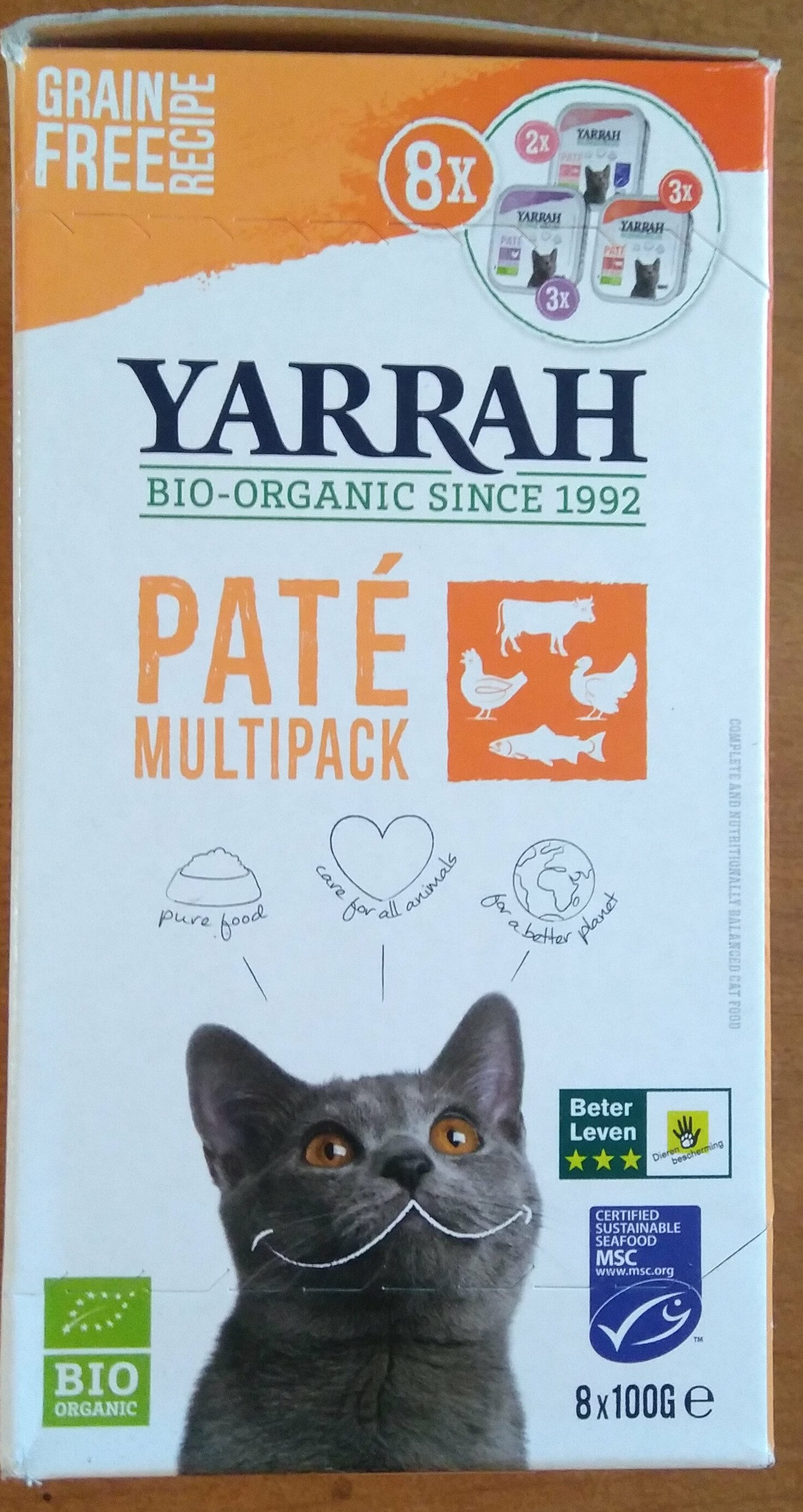 Yarrah Pâté multipack - Product - fr