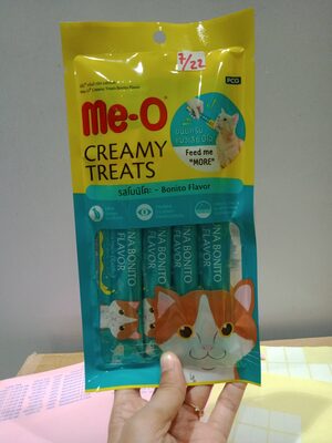 Me-O creamy treats bonitor flavor - Product - so