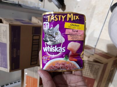 Whiskas tasty mix chicken tuna 70gr - Product