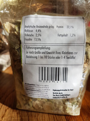 Bommel's Snack Erbsenflocken - Ingredients