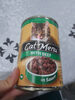 cat menu with beef in sauce - Product