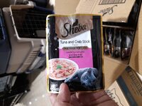 Sheba pouch tuna and crab stick 70gr - Product - id