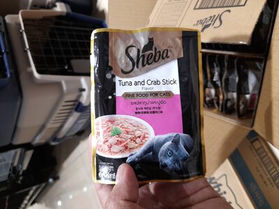 Sheba pouch tuna and crab stick 70gr - Product
